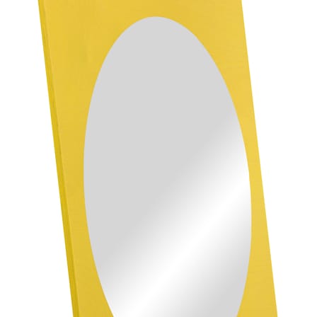 Miroir mural Aku bois jaune / L 70 x H 90 cm - NOO.MA