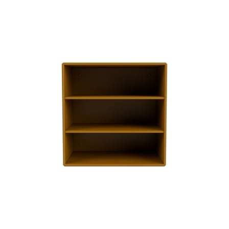 Rangement mural Montana Mini 1004 bois marron / 3 étagères - 35 x 35 x P 25 cm - MONTANA