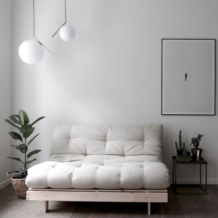 Canapé convertible Roots / L 140 cm - 3 positions / Structure pin clair - KARUP DESIGN
