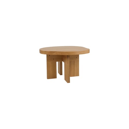 Table basse Farmhouse Pond bois naturel / 51 x 58.8 cm x H 37 cm - Frama 