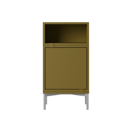 Accessoire / Base sur pieds L 43,5 x P 35 x H 17 cm - Pour module Stacked Medium - Muuto