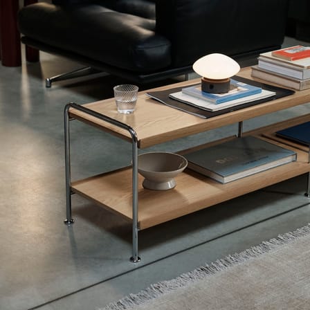 Étagère Alima NDS4 chêne / L 162 x P 38 x H 42 cm - &tradition
