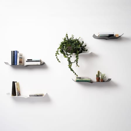 Etagère murale Nori métal blanc / L 60 cm - Opinion Ciatti
