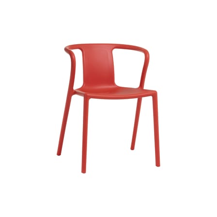 Fauteuil empilable Air-Armchair plastique rouge / Jasper Morrison, 2006 - Magis