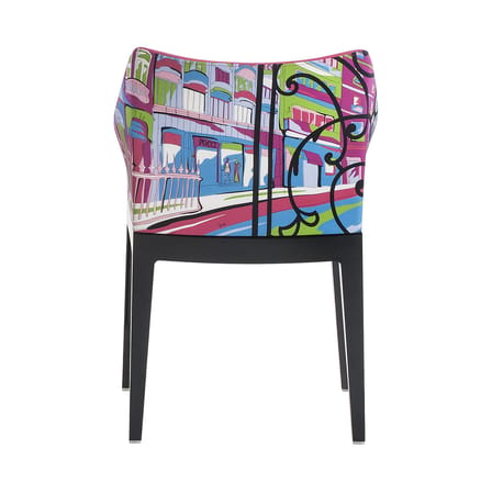 Fauteuil rembourré Madame tissu multicolore / By Emilio Pucci - Kartell