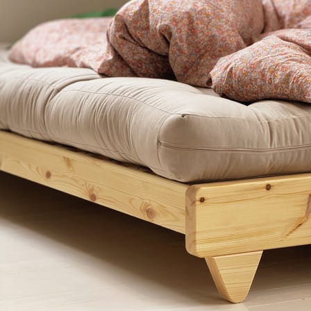 Divano convertibile Fresh legno beige / L 200 cm - 3 posti - KARUP DESIGN