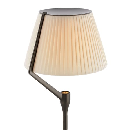 Lampe de table Angelo Stone LED / H 70 cm - Tissu plisssé - Kartell