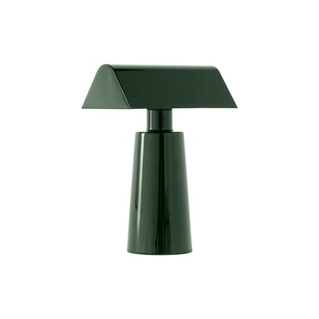 Lampe sans fil rechargeable Caret MF1 métal vert /  H 22 cm - &tradition