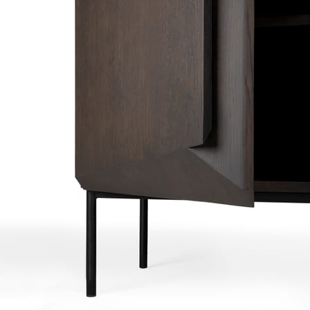 Stairs Wardrobe wood brown / L 100 x H 150 cm - Ethnicraft