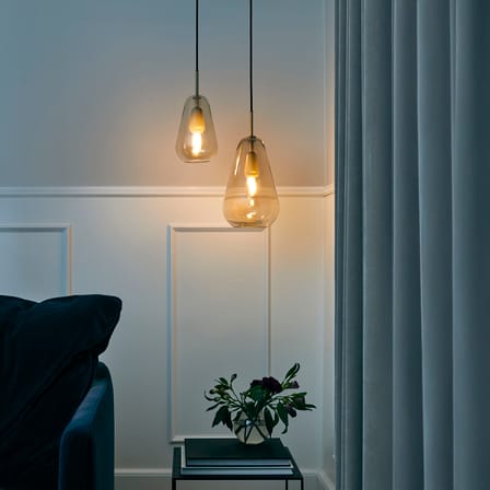 Suspension Anoli 1 Small verre / Ø 16 x H 31.8 cm - NUURA