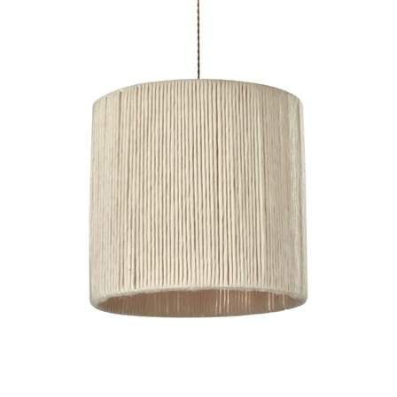 Suspension Heritage Small tissu beige / Ø 50.5 H 48.5 cm - Serax