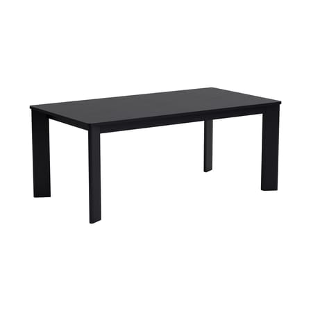 Table à rallonge Chisel 630 bois noir / L 180/280 cm x 95 cm - Hay