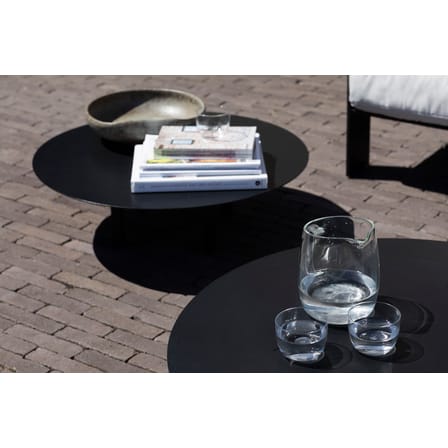Table basse 02 Medium métal noir / Ø 78 x H 25 cm - Serax
