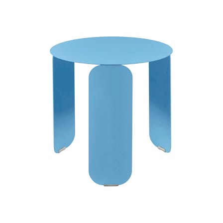 Table basse Bebop métal bleu / Ø 45 x H 45 cm - Fermob