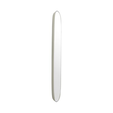 Framed Large Wall mirror metal grey / 44 x 118 cm - Muuto