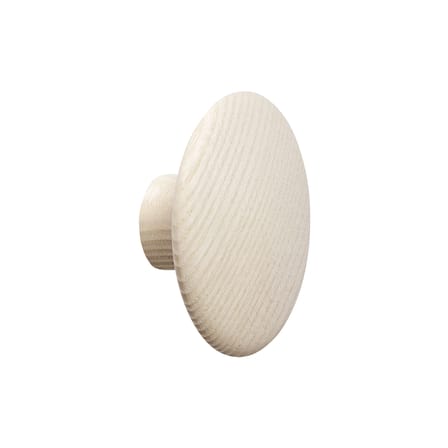 Appendiabiti The Dots Wood legno naturale / XSmall - Ø  6,5 cm - Muuto
