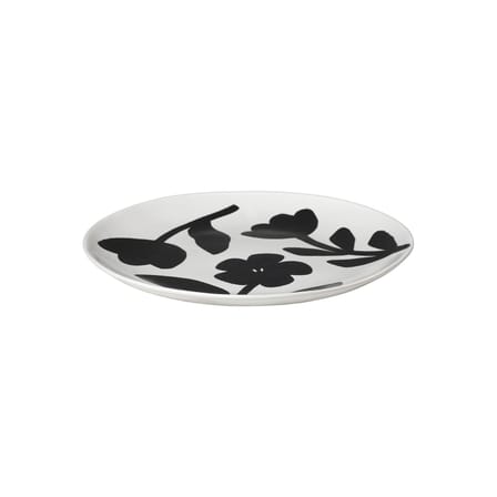 Assiette Flora céramique noir / Ø 26 cm - BROSTE COPENHAGEN