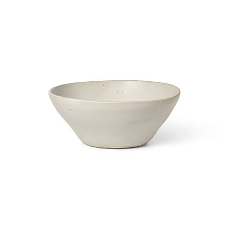 Flow Bowl ceramic white / Ø 14.5 x H 5.5 cm - Ferm Living