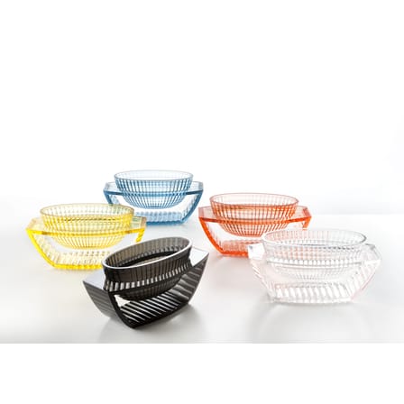 Centrotavola U Shine materiale plastico trasparente / Svuotatasche - Kartell