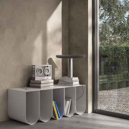 Enceinte Bluetooth Small transparente / L 26 x H 20 cm - Verre trempé - Transparent Speaker