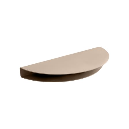 Étagère Half Moon Large métal gris / L 40 x Prof. 20 cm - MOEBE