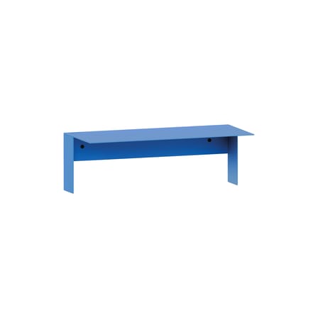 Étagère Pli Floating métal bleu / 45 x 20 cm - TIPTOE