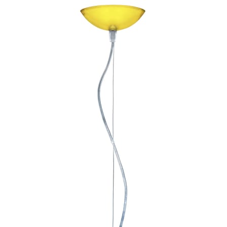 Suspension FL/Y Small plastique jaune / Ø 38 cm - Kartell