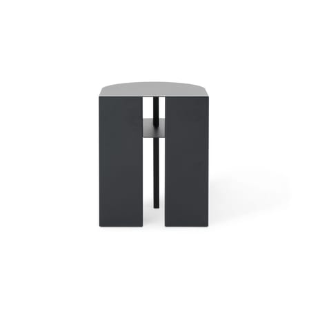 Table d'appoint Rand métal noir / 40 x 40 x H 48,4 cm - NEW WORKS