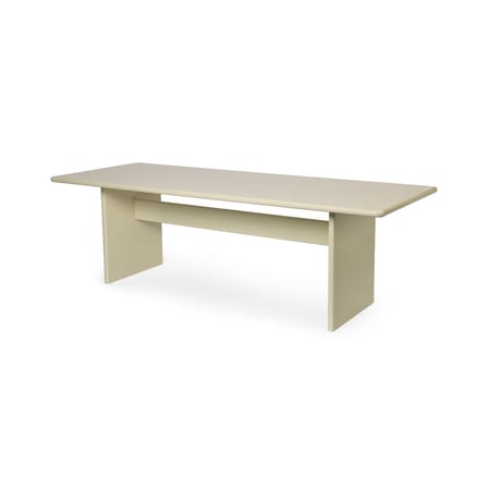 Table rectangulaire Rink Large bois beige / 240 x 90 cm - Ferm Living