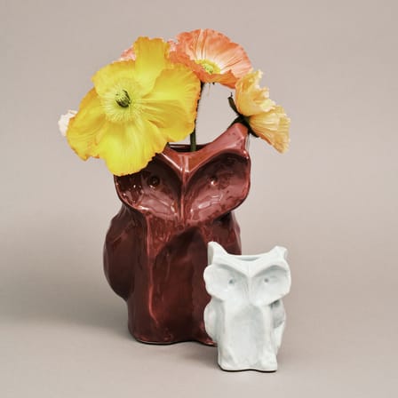Vase After Midnight Owl  céramique bleu / XS - H 12 cm - Serax