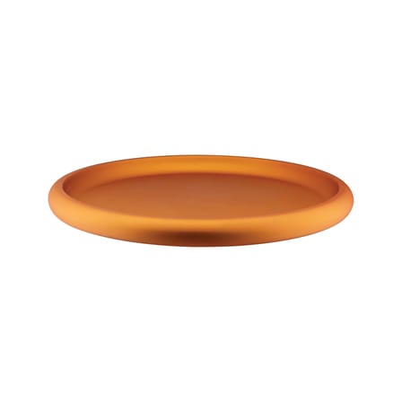 Centre de table Discolo métal orange / Federico Angi, 2023 - Ø 34 cm - Alessi