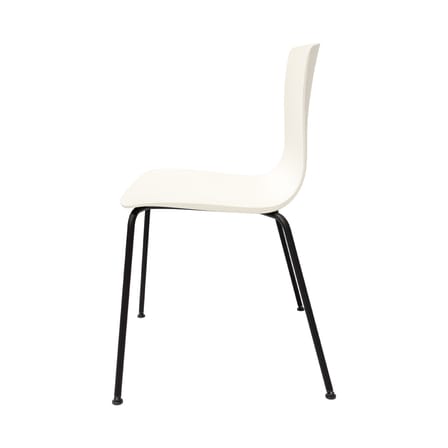 Chaise empilable Aava 02 blanc / 4 pieds - Polypropylène recyclé - Arper