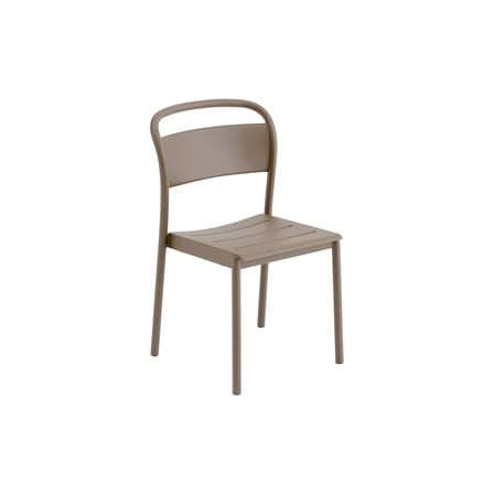 Chaise empilable Linear métal beige - Muuto