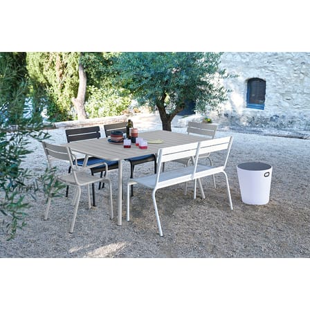 Chaise empilable Luxembourg métal violet - Fermob