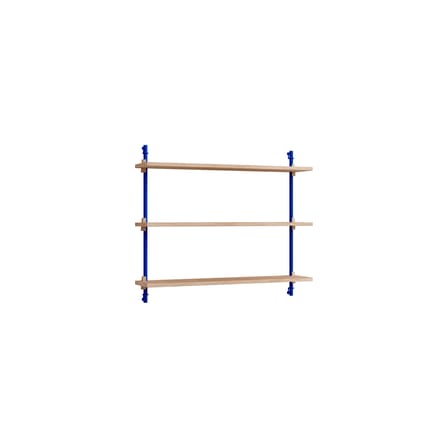 Étagère Wall Shelving – ws.65.1 bois naturel / L 85 x H 65 cm x Prof. 17,5 cm - MOEBE