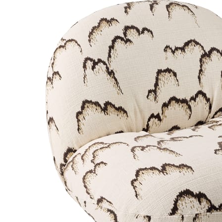 Fauteuil rembourré Pacha Dedar par Pierre Paulin / Exclusivité en édition limitée - Gubi