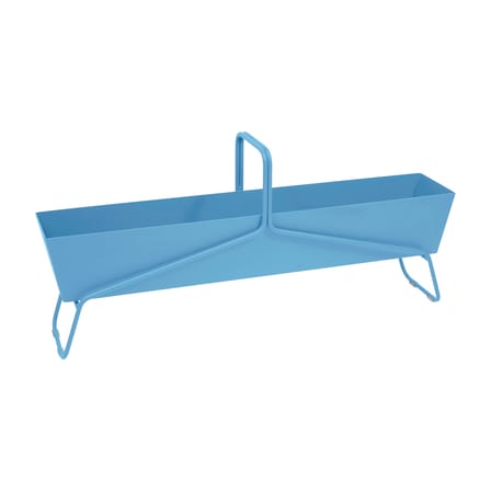 Jardinière Basket métal bleu longue / L 119 x H 54 cm - Fermob