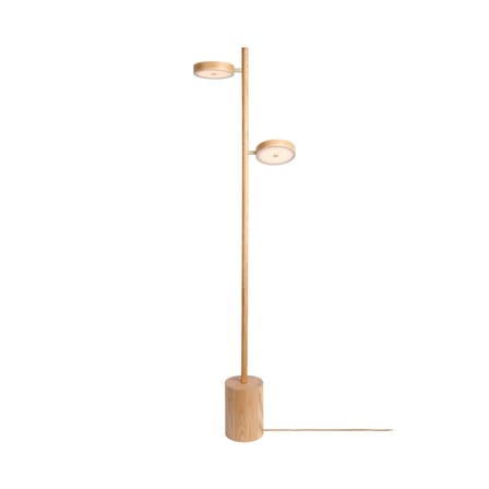 Lampadaire Okinawa LED / 2 diffuseurs orientables - GOOD&MOJO