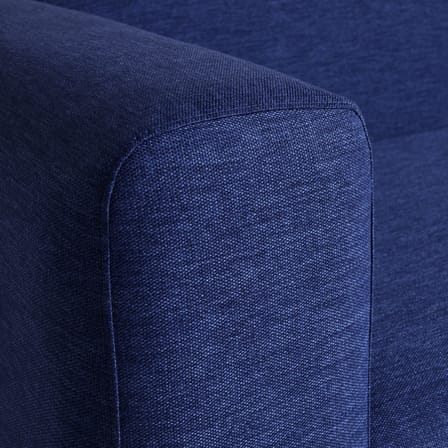 Divano destro Mags n°1 tessuto blu / 2,5 posti - En&ls 228 cm - Hay