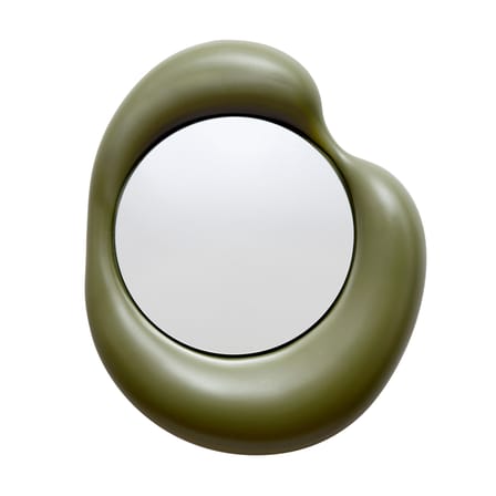 Miroir mural Ingres - Dominique céramique vert /  L 88 x H 105 cm - Moustache