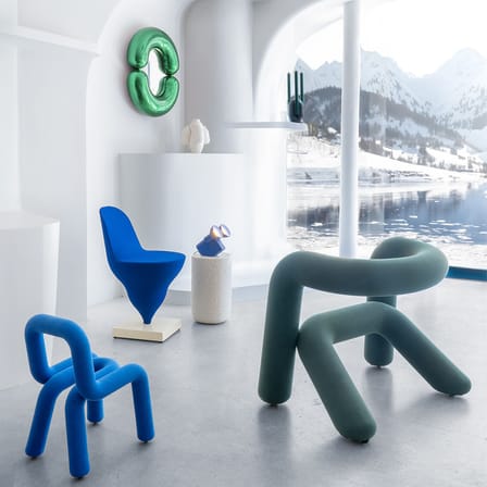 Miroir mural Zodiac Bumper Small céramique vert / L 55 x H 70 cm - Jean-Baptiste Fastrez, 2020 - Moustache