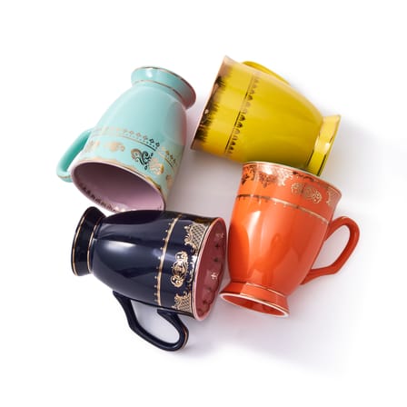 Set de 4 mugs Grandpa / Ø 8,5 x H 9 cm - Pols Potten