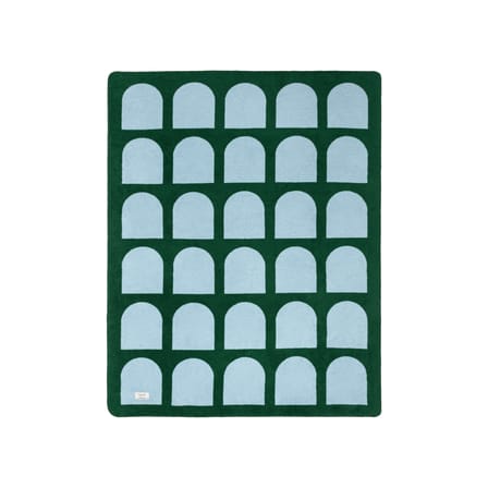 Plaid Gilli vert / 150 x 200 cm - NOO.MA