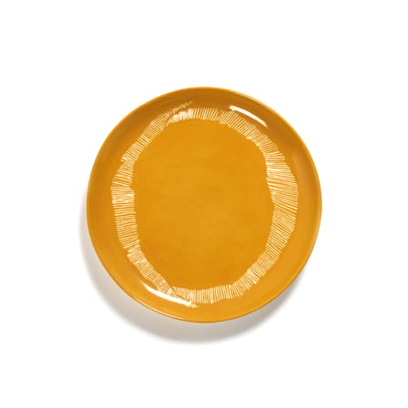 Feast Plate ceramic yellow Medium / Ø 22.5 cm - Serax