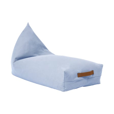 Pouf enfant Oasis tissu bleu - NOBODINOZ