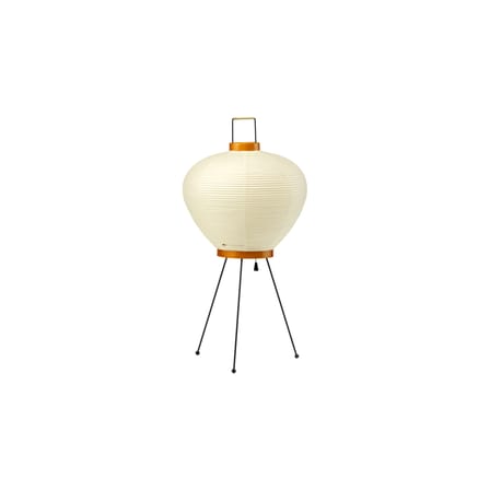 Akari 3A Table lamp paper beige /Isamu Noguchi, 1951 - Ø 28 x H 56 cm - Vitra