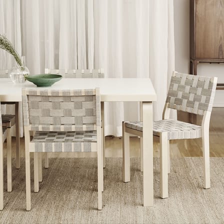 Table rectangulaire Aalato 83 bois naturel / 182 x 91 cm - Alvar Aalto, 1933 - ARTEK