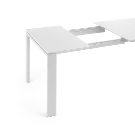 Table à rallonge Four OUTDOOR métal blanc / L 160 à 260 cm - Kartell