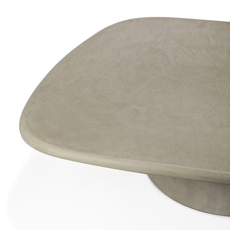 Tavolino Elements Outdoor pietra grigio / 134 x 96 x H 30 cm - Calcestruzzo - Ethnicraft