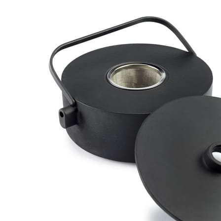 Teiera Collage metallo nero / Fusione - 1,2 L - Serax